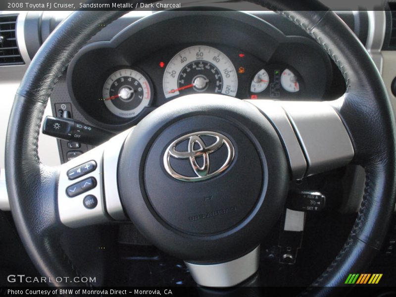 Sandstorm Metallic / Dark Charcoal 2008 Toyota FJ Cruiser