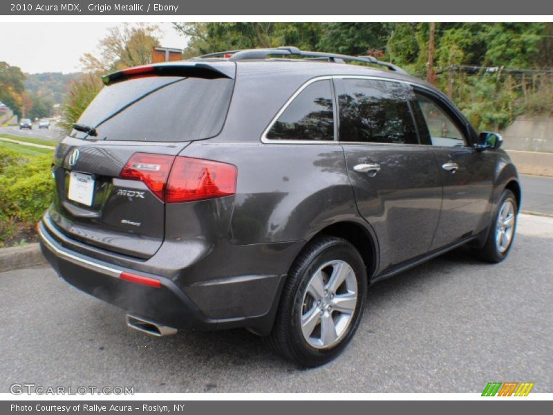 Grigio Metallic / Ebony 2010 Acura MDX