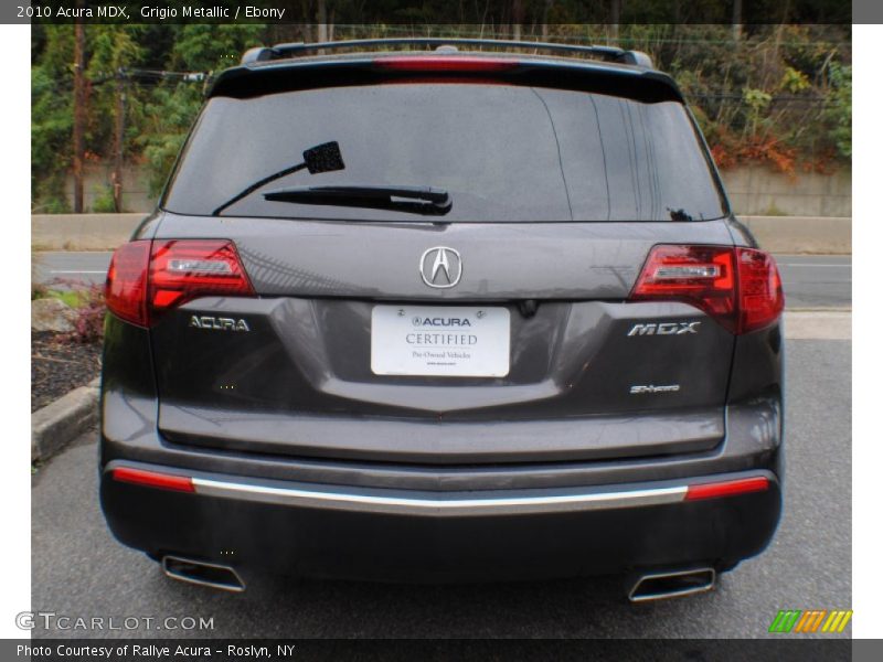 Grigio Metallic / Ebony 2010 Acura MDX