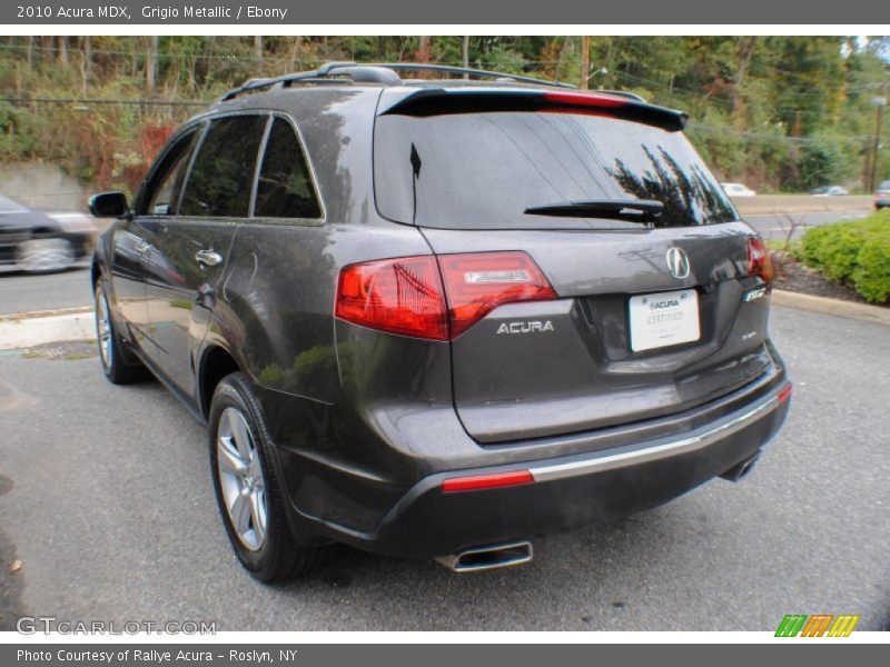 Grigio Metallic / Ebony 2010 Acura MDX