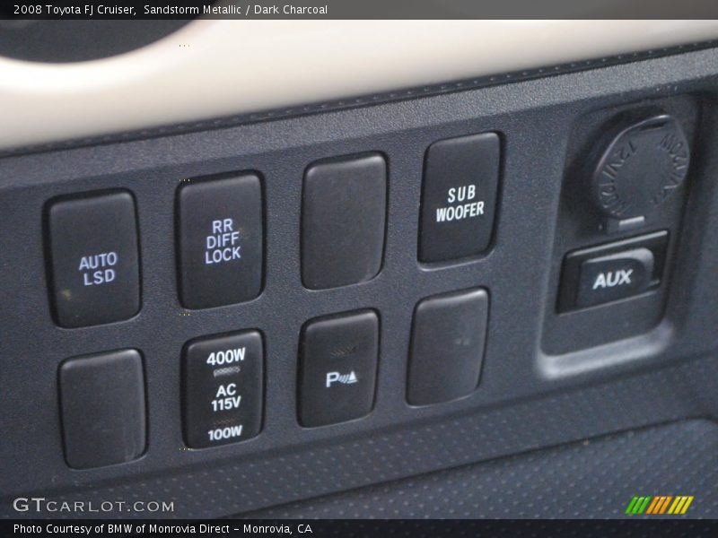 Sandstorm Metallic / Dark Charcoal 2008 Toyota FJ Cruiser