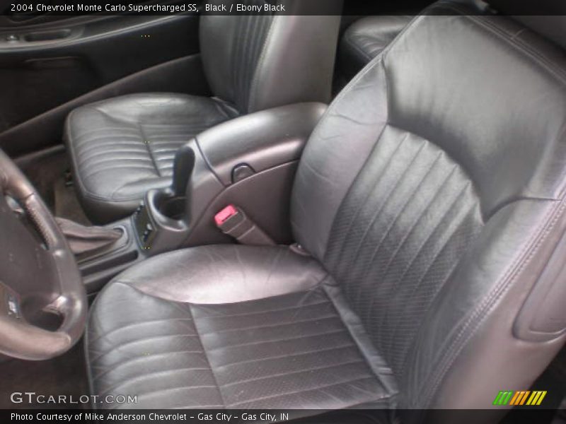 Black / Ebony Black 2004 Chevrolet Monte Carlo Supercharged SS