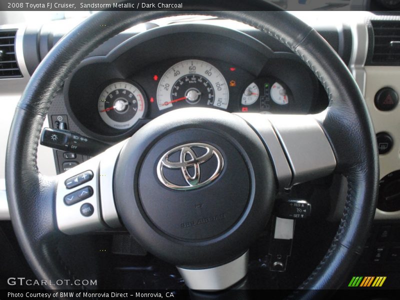 Sandstorm Metallic / Dark Charcoal 2008 Toyota FJ Cruiser