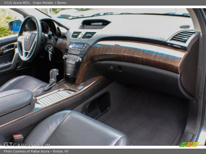Grigio Metallic / Ebony 2010 Acura MDX