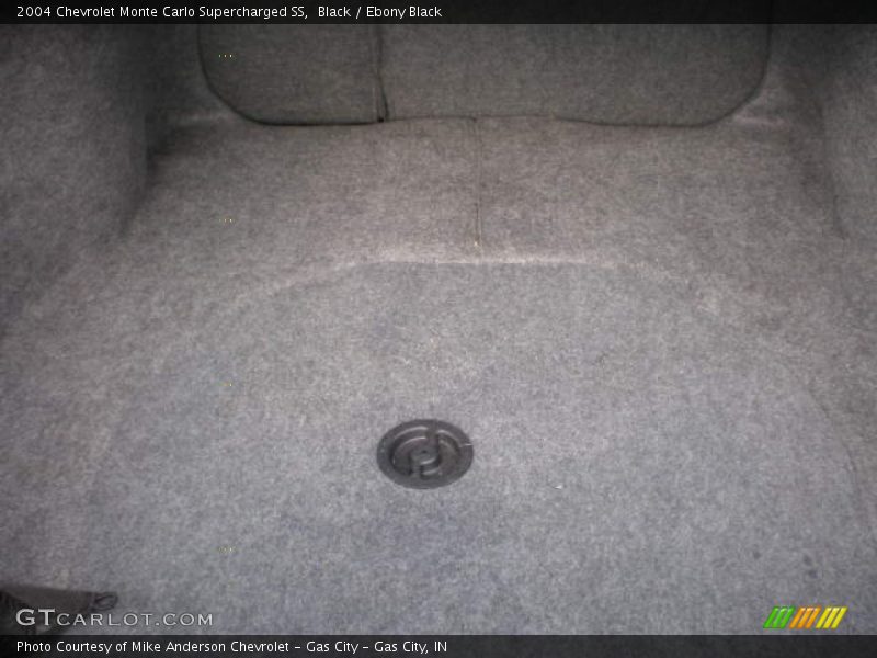 Black / Ebony Black 2004 Chevrolet Monte Carlo Supercharged SS