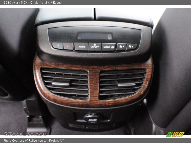 Grigio Metallic / Ebony 2010 Acura MDX