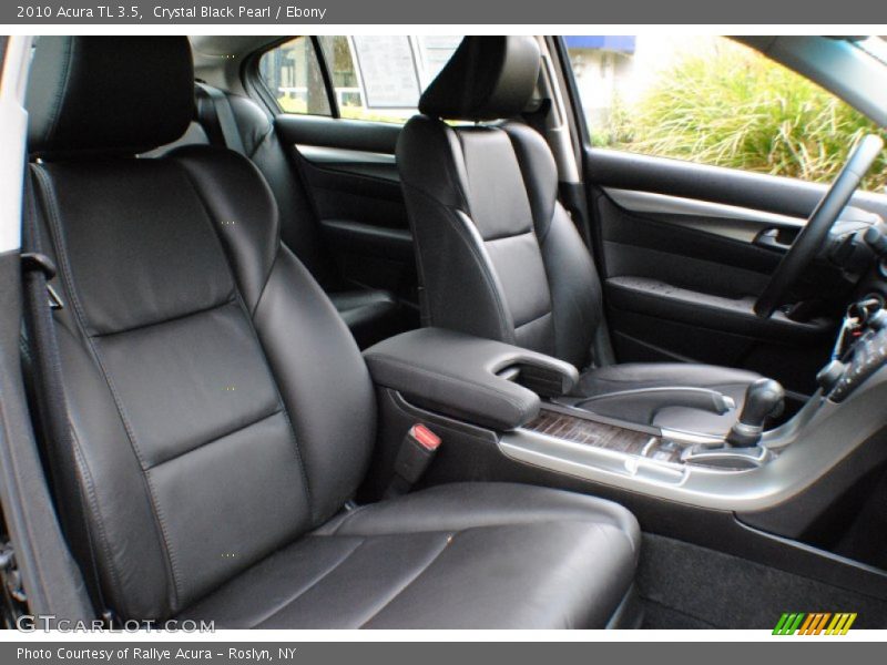 Crystal Black Pearl / Ebony 2010 Acura TL 3.5