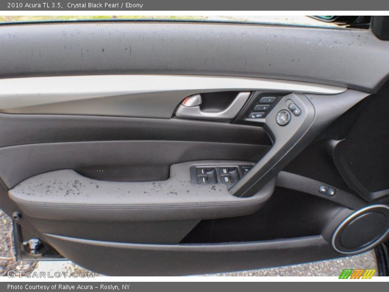 Crystal Black Pearl / Ebony 2010 Acura TL 3.5