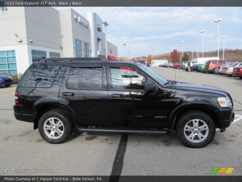Black / Black 2010 Ford Explorer XLT 4x4
