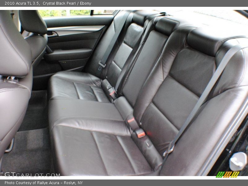 Crystal Black Pearl / Ebony 2010 Acura TL 3.5