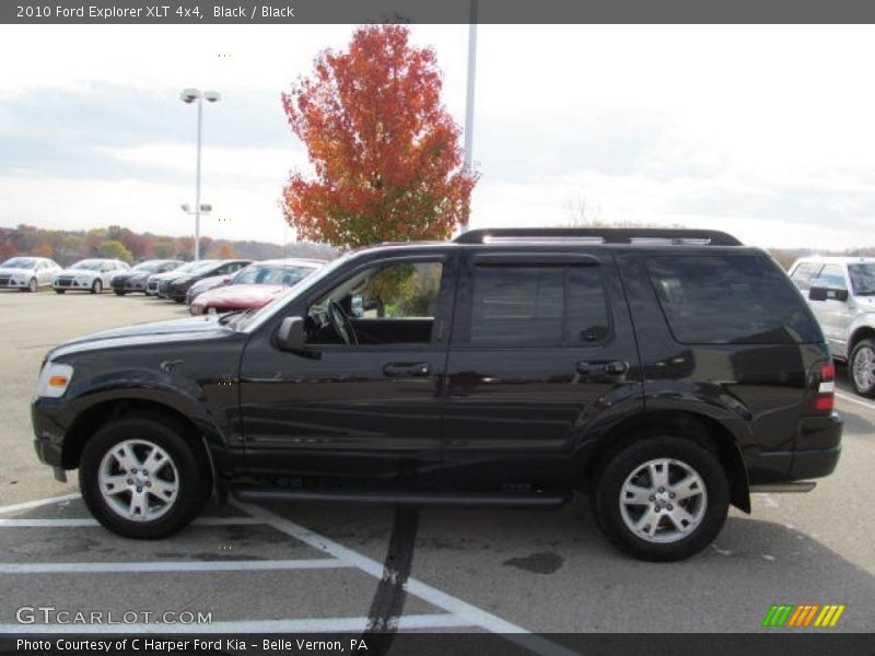Black / Black 2010 Ford Explorer XLT 4x4