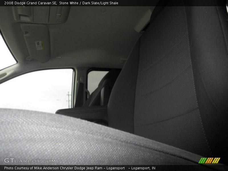 Stone White / Dark Slate/Light Shale 2008 Dodge Grand Caravan SE