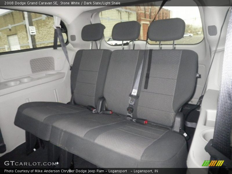 Stone White / Dark Slate/Light Shale 2008 Dodge Grand Caravan SE
