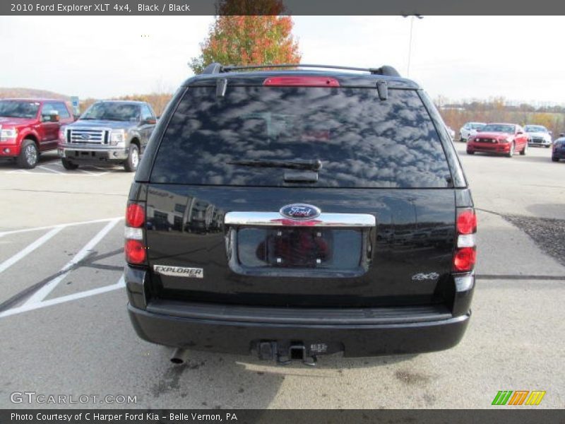 Black / Black 2010 Ford Explorer XLT 4x4