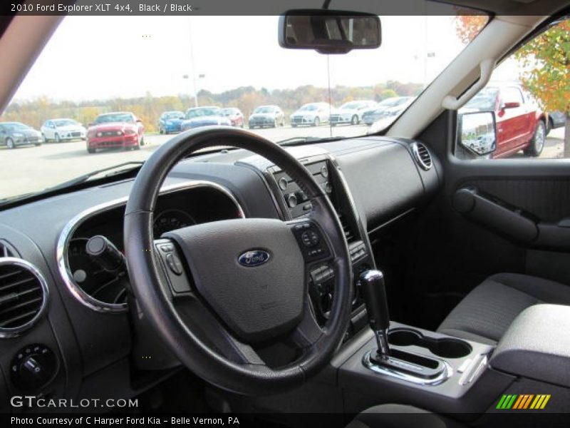Black / Black 2010 Ford Explorer XLT 4x4