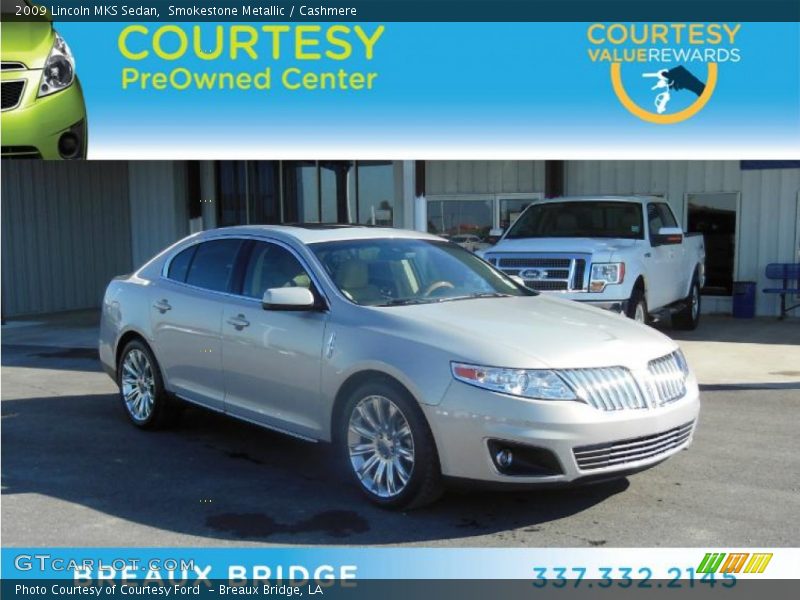 Smokestone Metallic / Cashmere 2009 Lincoln MKS Sedan