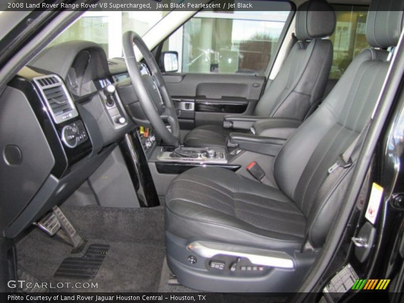 Java Black Pearlescent / Jet Black 2008 Land Rover Range Rover V8 Supercharged