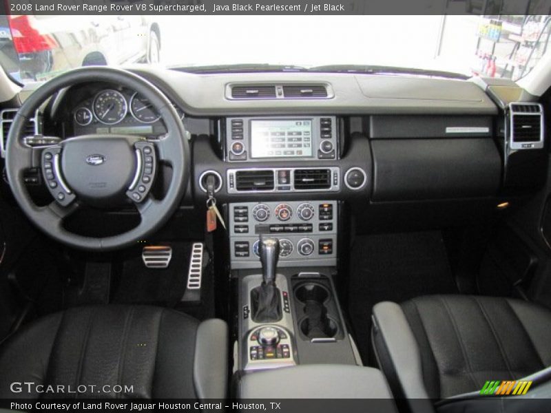 Java Black Pearlescent / Jet Black 2008 Land Rover Range Rover V8 Supercharged