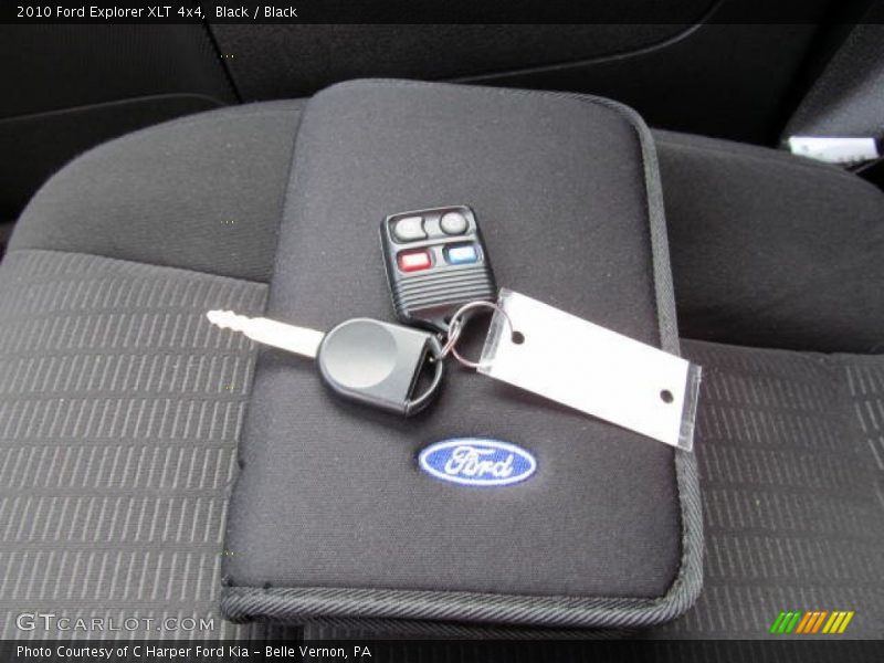 Black / Black 2010 Ford Explorer XLT 4x4