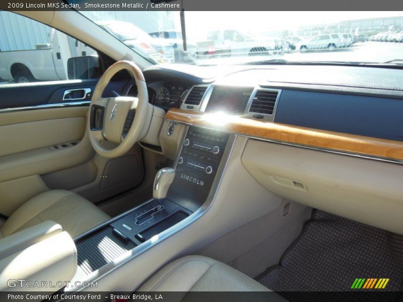 Smokestone Metallic / Cashmere 2009 Lincoln MKS Sedan