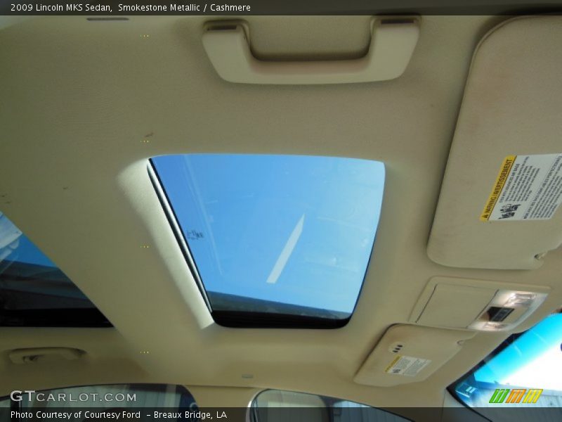 Smokestone Metallic / Cashmere 2009 Lincoln MKS Sedan
