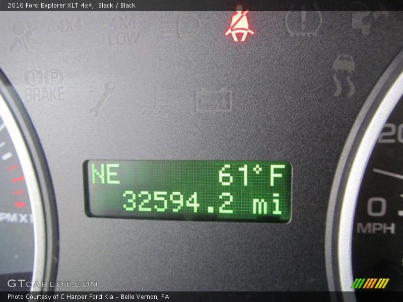 Black / Black 2010 Ford Explorer XLT 4x4
