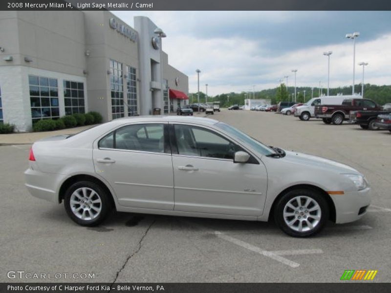 Light Sage Metallic / Camel 2008 Mercury Milan I4