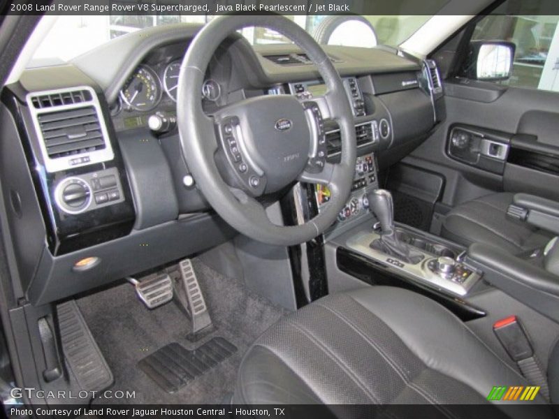 Java Black Pearlescent / Jet Black 2008 Land Rover Range Rover V8 Supercharged