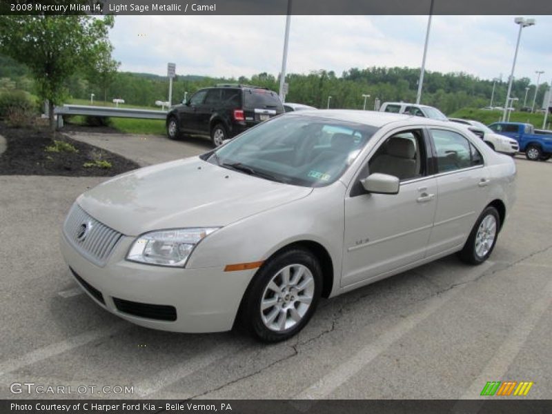 Light Sage Metallic / Camel 2008 Mercury Milan I4