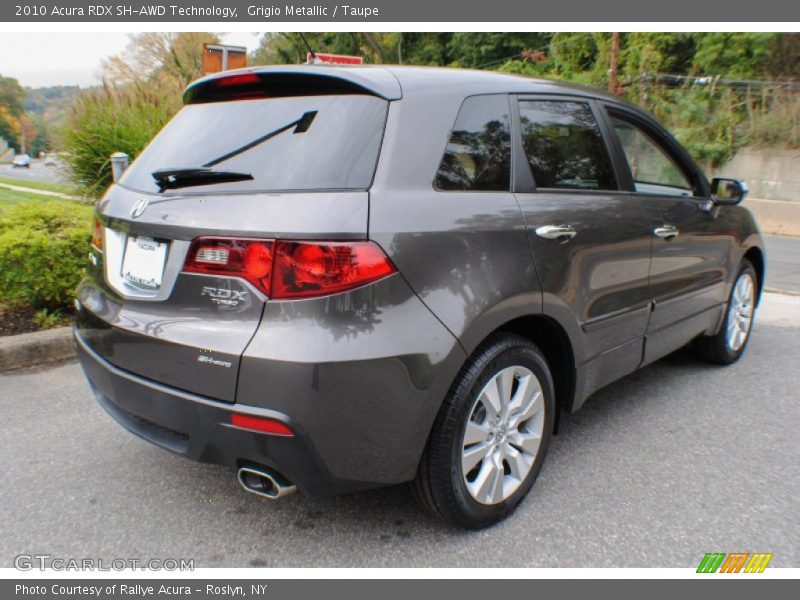 Grigio Metallic / Taupe 2010 Acura RDX SH-AWD Technology