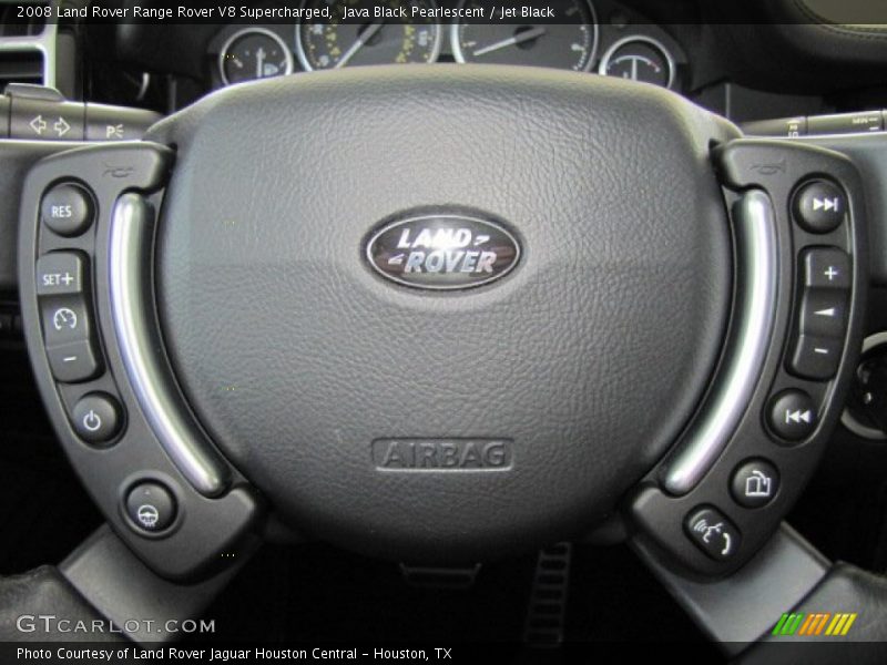 Java Black Pearlescent / Jet Black 2008 Land Rover Range Rover V8 Supercharged