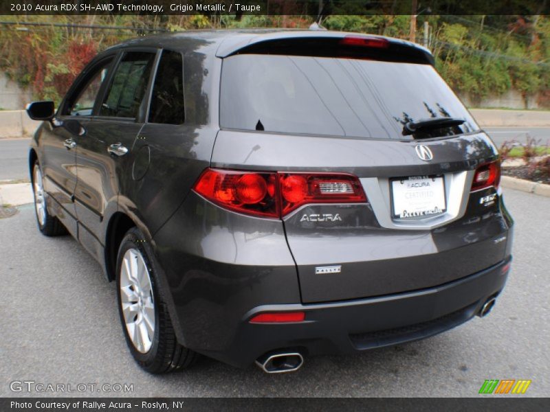 Grigio Metallic / Taupe 2010 Acura RDX SH-AWD Technology