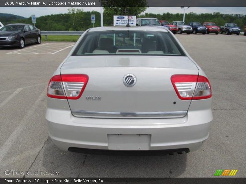 Light Sage Metallic / Camel 2008 Mercury Milan I4