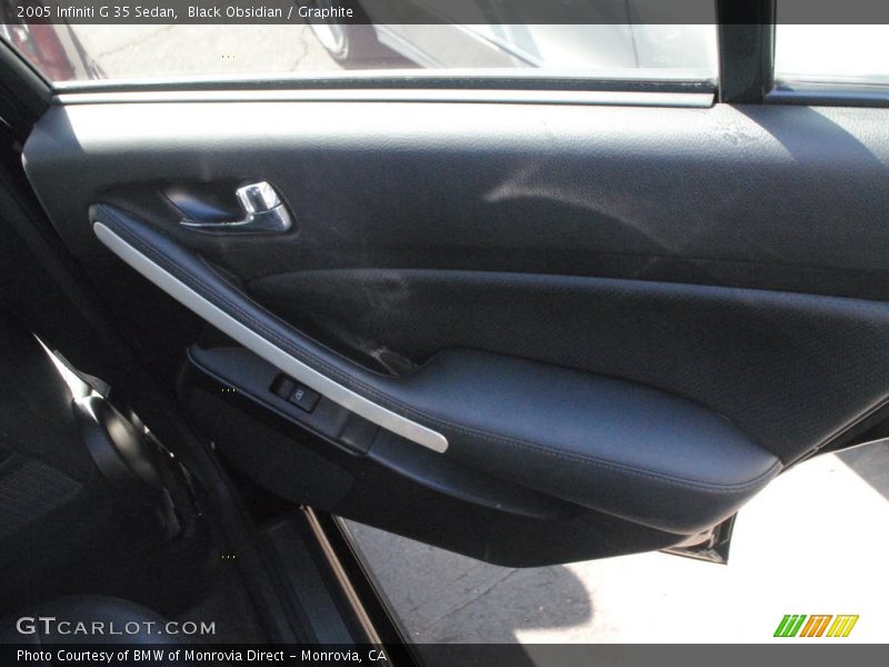 Black Obsidian / Graphite 2005 Infiniti G 35 Sedan