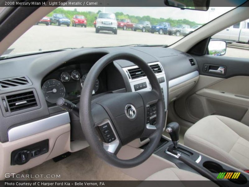 Light Sage Metallic / Camel 2008 Mercury Milan I4
