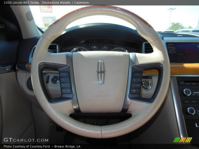 Smokestone Metallic / Cashmere 2009 Lincoln MKS Sedan