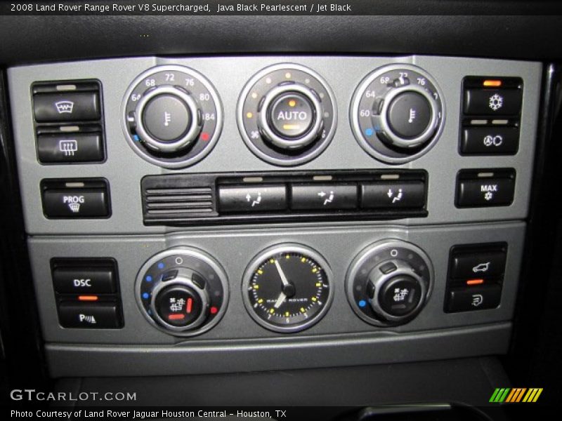 Java Black Pearlescent / Jet Black 2008 Land Rover Range Rover V8 Supercharged