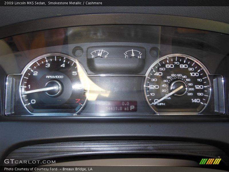 Smokestone Metallic / Cashmere 2009 Lincoln MKS Sedan