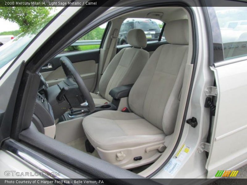 Light Sage Metallic / Camel 2008 Mercury Milan I4