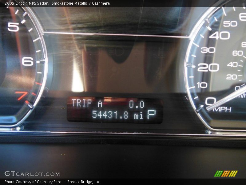 Smokestone Metallic / Cashmere 2009 Lincoln MKS Sedan