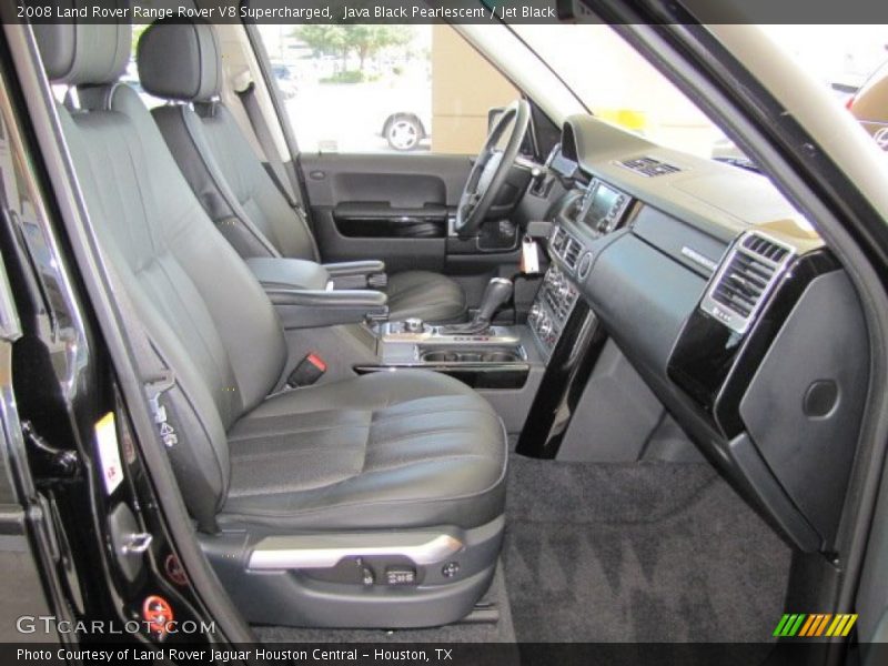 Java Black Pearlescent / Jet Black 2008 Land Rover Range Rover V8 Supercharged