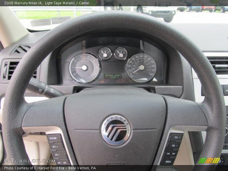 Light Sage Metallic / Camel 2008 Mercury Milan I4