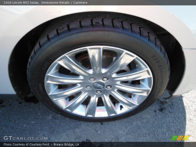 Smokestone Metallic / Cashmere 2009 Lincoln MKS Sedan