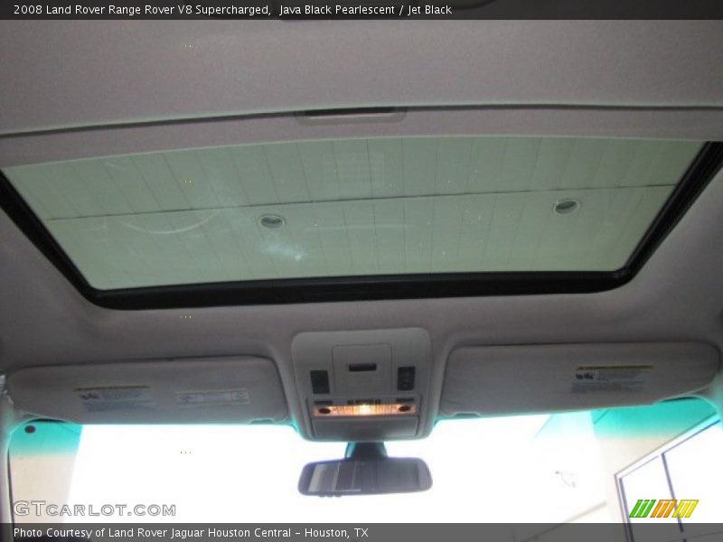 Java Black Pearlescent / Jet Black 2008 Land Rover Range Rover V8 Supercharged