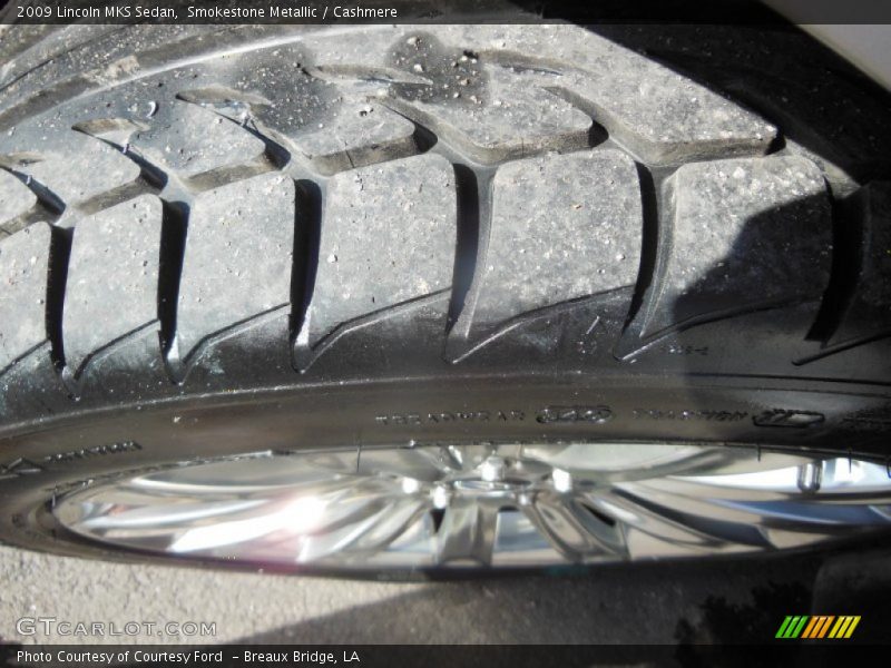 Smokestone Metallic / Cashmere 2009 Lincoln MKS Sedan