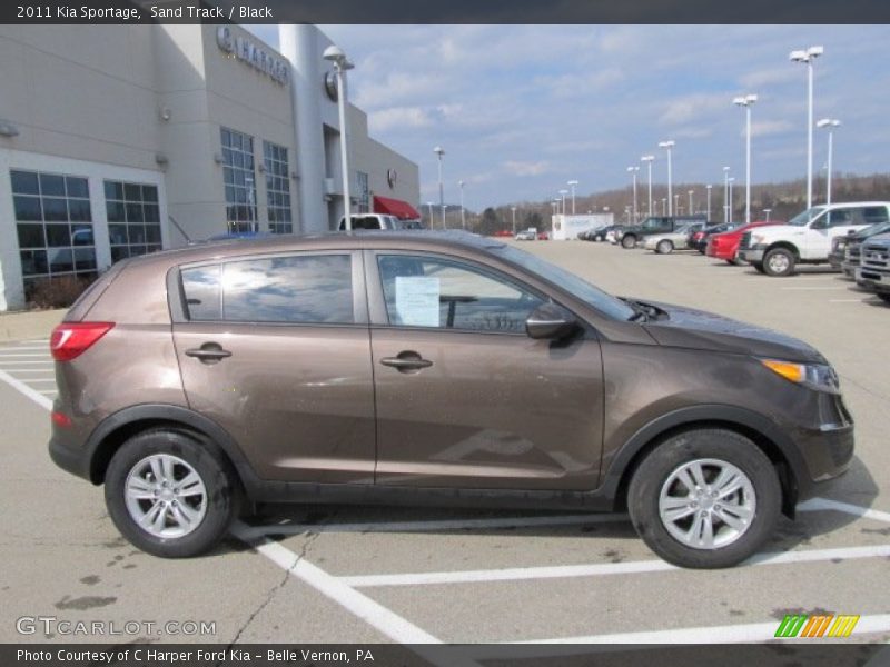 Sand Track / Black 2011 Kia Sportage