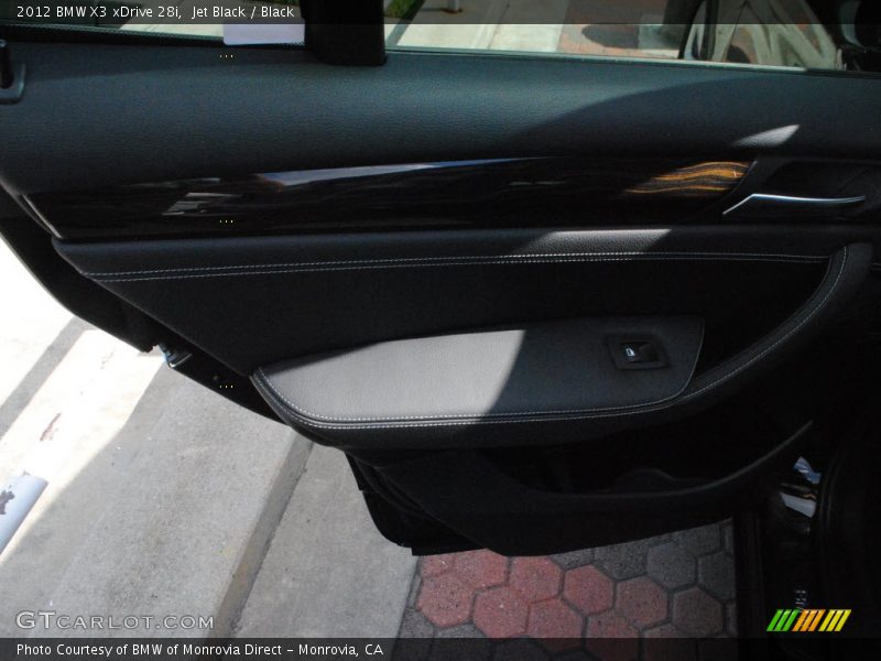 Jet Black / Black 2012 BMW X3 xDrive 28i
