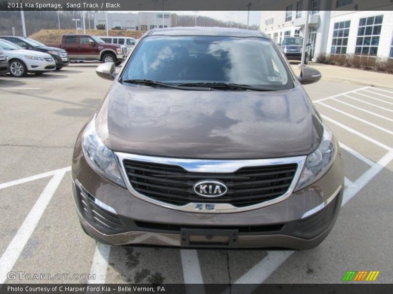 Sand Track / Black 2011 Kia Sportage