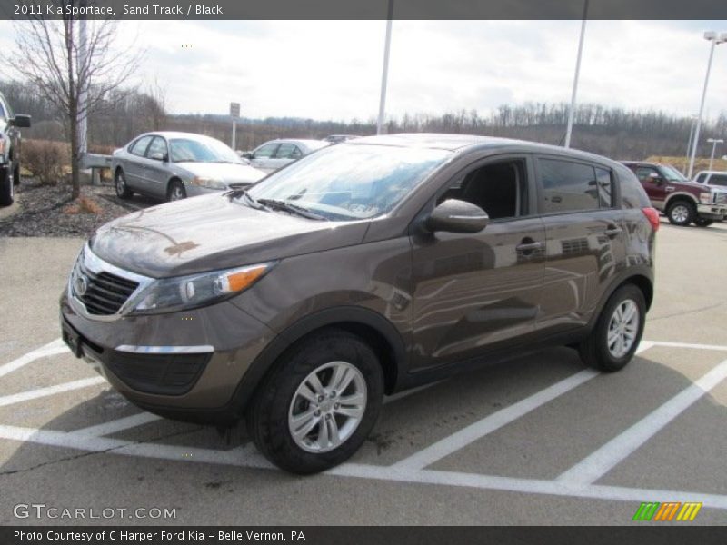 Sand Track / Black 2011 Kia Sportage