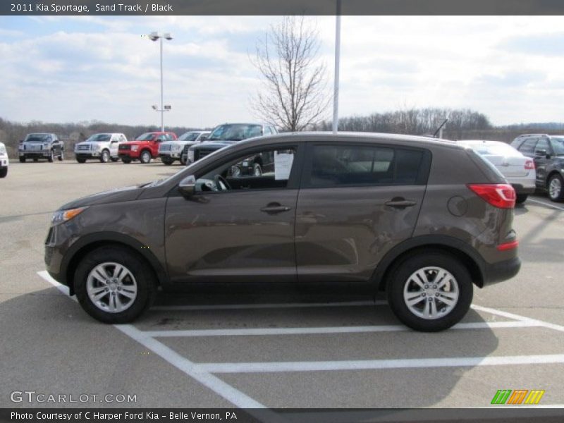 Sand Track / Black 2011 Kia Sportage